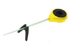 Вудочка зимова балалайка Fishing ROI B-3 жовта Фотографія