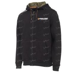 Реглан Prologic Eden Zip Hoodie Black Caviar фотография
