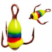 Тройник для зимней блесны Stream Mustad №16 3D глаз 105 фотография