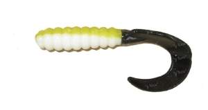 Твістер YUM Walleye Grub 3" #YWG3106 Bumble Bee Фотографія