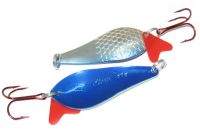 Блесна Spinnex Atom 20г S/Blu фотография