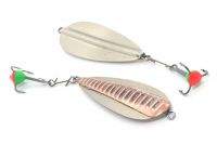 Блешня прямовисна РВС 2-х стороння Кюве 4г срібло-мідь Фотографія