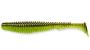Силикон Fishup U-Shad 3.0" 204-Green Pumpkin-Chartreuse 9шт фотография