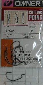 Крючок офсетный Owner 5140-02 6шт фотография