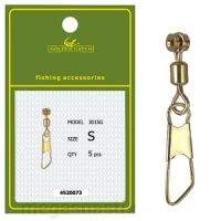 Застежка Golden Catch поплавочная 3015G S 5шт фотография