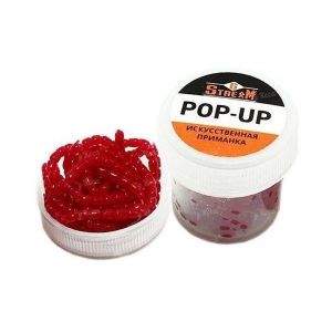 Мотиль силіконовий G. Stream червоний Фотографія