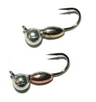 Мормишка Riga пуголовок 4.0*2.4 мм срібло 148042 Фотографія