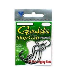 Гачки офсетні Gamakatsu Skip Gap Minor Black Фотографія