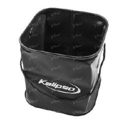 Ведро Kalipso для воды 22*22*22см черное 13062006 фотография