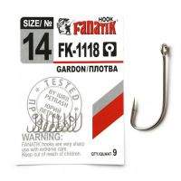 Гачки Fanatik Gardon/плітка FK-1118 №14 9шт Фотографія