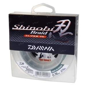 Шнур Daiwa Shinobi braid 0.12 желтый 10lb 135m фотография