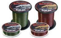 Леска Sunline Siglon Carp 1000м коричнева Фотографія