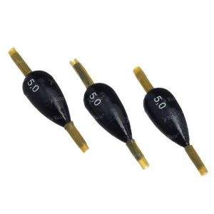 Груз оливка с кембриком Flagman Drop lead фотография