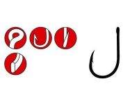 Гачки Gamakatsu LS-3313F Ring Eye №10 14шт Фотографія