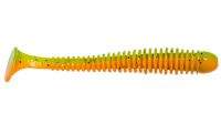 Силикон плавающий Crazy Fish Vibro Worm 3.4&quot; 85mm 5d Фотографія
