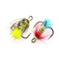 Трійник з мухою для блешні №2 Фотографія