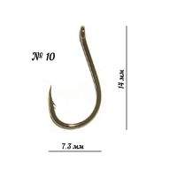 Крючки Kosadaka MESH-S BN №10 7шт фотография