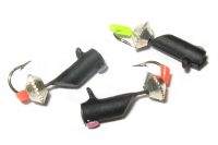 Мормишка Улов Стовпчик 2.5 мм чорний з тарілкою 080 Фотографія