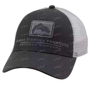 Кепка Simms Trout Icon Trucker Black Фотографія