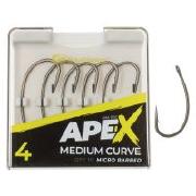 Гачки RidgeMonkey Ape-X Medium Curve Barbed №6 10шт Фотографія