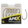 Крючки RidgeMonkey Ape-X Medium Curve Barbed №6 10шт фотография