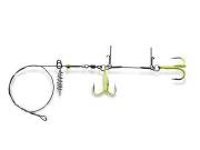 Оснащення для силікону Gurza Stinger Pike Rig Duo ST36 CHuv №2/0 жовті Фотографія