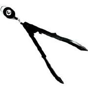 Ухват для риби Чорна Саламандра з ретрівером Фотографія