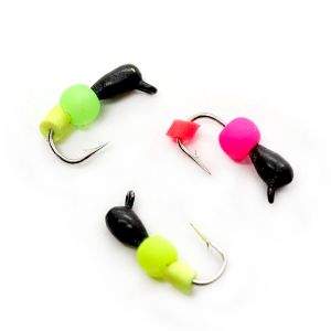 Мормышка Мир Вольфрама Клоп неоновый шар 1.5мм фотография