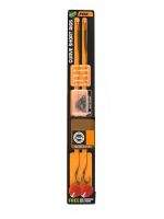 Повідці FOX Edges Armapoint Curve short rigs 15lb brown №8 CCR137 2шт Фотографія