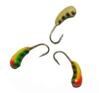 Мормышка уралка крашеная Фотографія