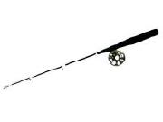 Вудка зимова Чорна Саламандра Судакова класик з котушкою Фотографія