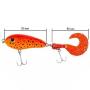 Воблер Fladen Scary Tail 60SS 18g Orange Black Dots фотография