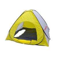 Палатка зимняя Fishing ROI бело-желтая фотография