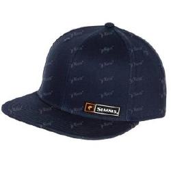 Кепка Simms Bass Logo Lockup Baseball Cap Admiral Blue фотография
