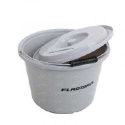Відро пластикове з кришкою Flagman 12л Фотографія
