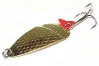 Блесна Mikado Ezza №2 Золото чешуя 12г фотография