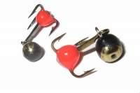 Мормышка Grifon Дьявол-шар со стразом фотография