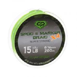 Шнур Carp Pro Diamond Spod Marker Braid PE x4 200m 0.16mm флюоро-зелений Фотографія