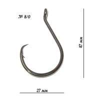 Гачки Mikado Cat Territory HCTR02-8/0 BN 4шт Фотографія