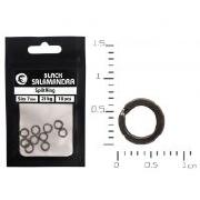 Кольца заводные ЧС Split Ring Black 7mm 10шт фотография