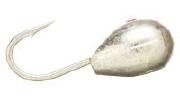 Мормышка Fishing ROI Капля с отверствием 3.5мм серебро фотография