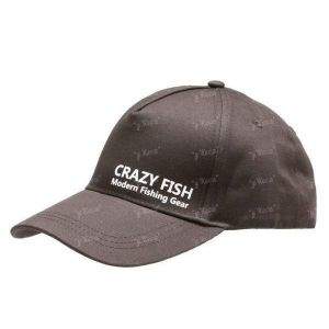 Кепка Crazy Fish Modern grey фотография
