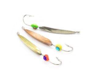 Блесна отвесная РВС Хищник PR-57 с камнем фотография