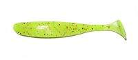 Силікон Keitech Easy Shiner 4.5" PAL#01 Chartreuse Red Flake 6шт Фотографія