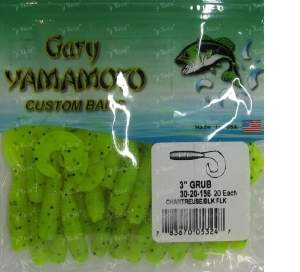 Gary Yamomoto Grub 3" 20шт 30-20-156 Фотографія
