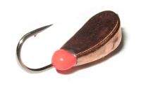 Мормышка Riga Чесночинка с лыской 4мм медь 123040 фотография