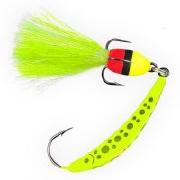 Блешня Профмонтаж Лижа 20г жовта Фотографія