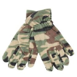 Рукавички РЛ полар-фліс камуфляж Фотографія
