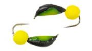 Мормышка Grifon Банан 2.0мм фосфор Ядреный глаз желтый неон фотография