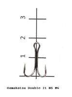 Двойник Gamakatsu Double 21 NS №6 5шт фотография